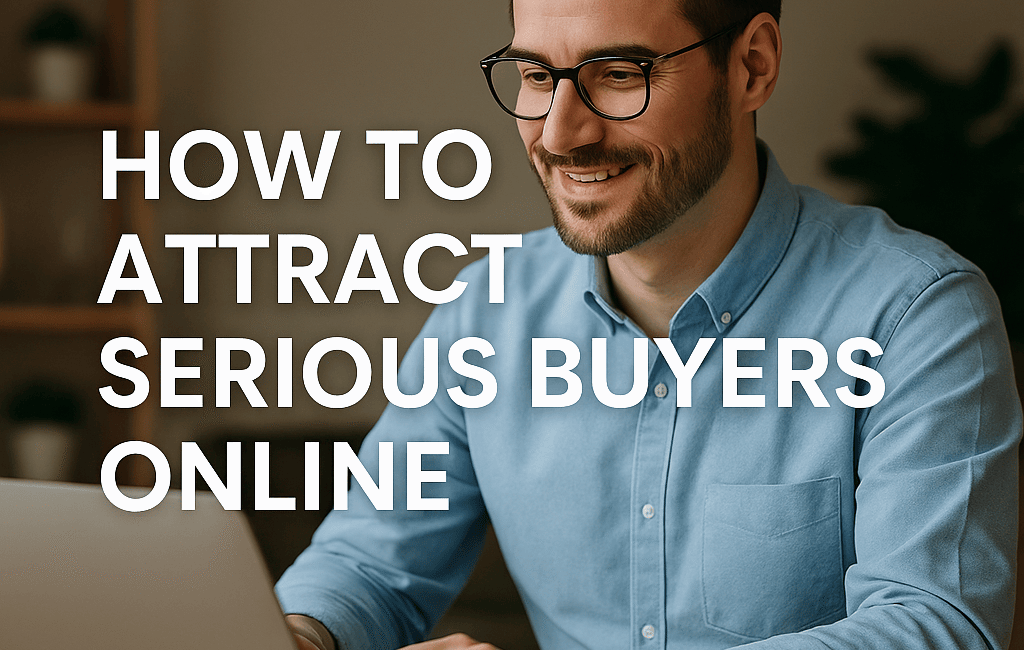 How to Attract Serious Buyers Online