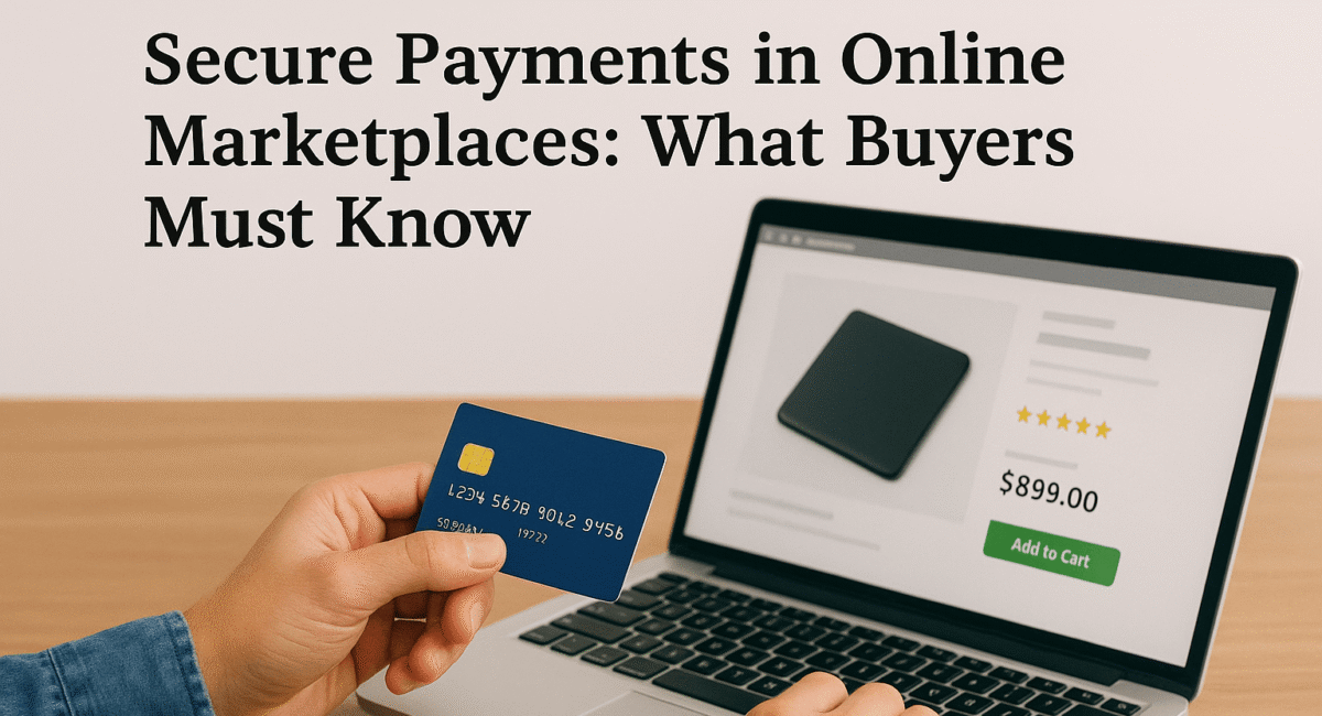 Secure Payments in Online Marketplaces: What Buyers Must Know